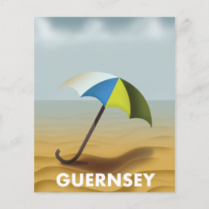 Guernsey Vintage-Reiseplakat