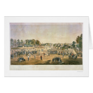 Guerre civile 1863 de base-ball de prisonnier