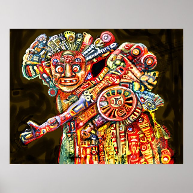 **Guerrero de la luz** Poster (Vorne)