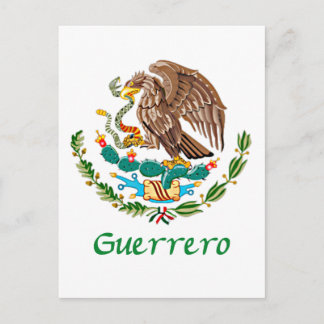 Guerrero Mexican Eagle Postkarte