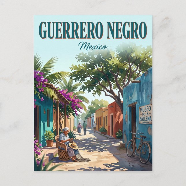 Guerrero Negro Mexiko Postkarte (Vorderseite)