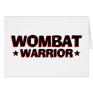 Guerrier de wombat