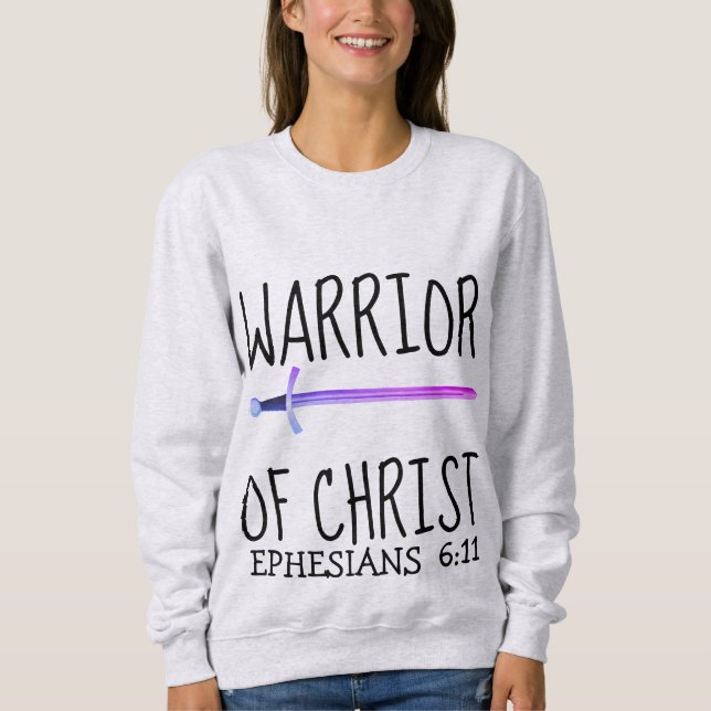 GUERRIÈRE DE LA FEMME CHRIST, MESDAMES T-Shirts CH (Devant)