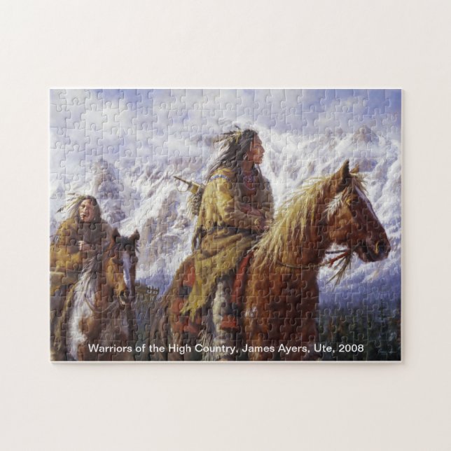 Guerriers du haut pays, puzzle de James Ayers (Horizontal)