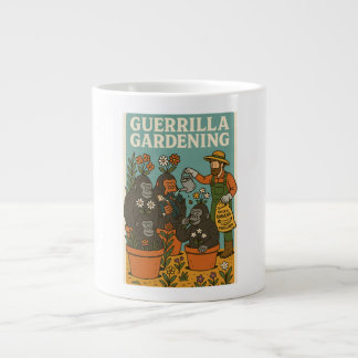 Guerrilla Gardens Jumbo-Tasse