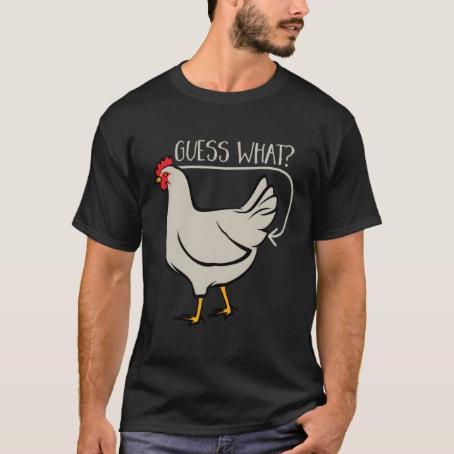 Guess W Chicken Hintern T-Shirt (Vorderseite)