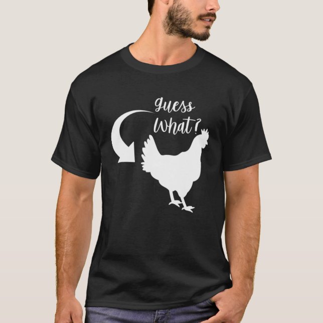 GUESS WHAT  Chicken D980 T-Shirt (Vorderseite)