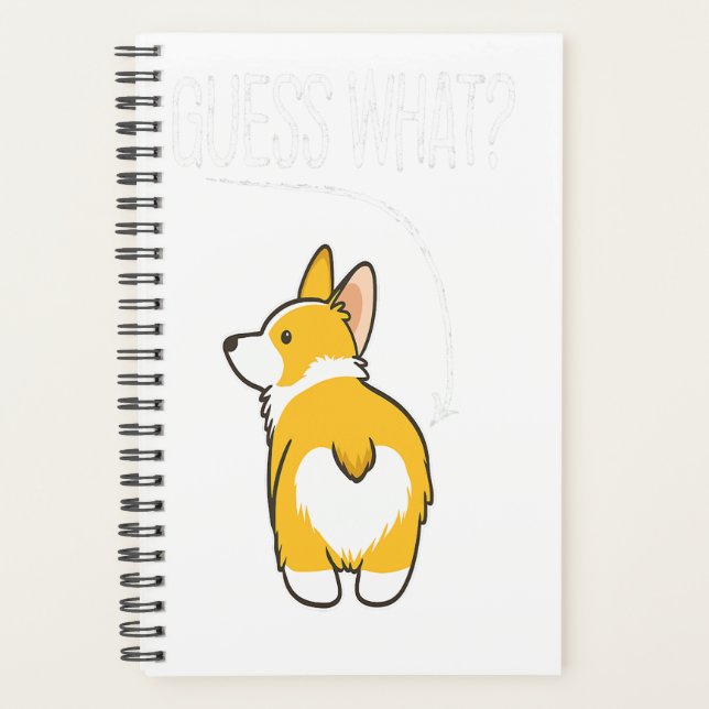 Guess what Corgi butt Funny Welsh Corgi Costume Do Planer (Vorderseite)
