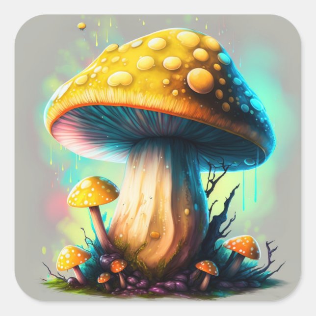 Guessowii Amanita Muscaria Sticker (Vorderseite)