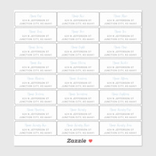 Guest Address Labels