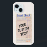 Guest Karo Custom Personalisiert Case-Mate iPhone Hülle<br><div class="desc">Custom Guest Karo - Personalisiertes Zitat iPhone Case Bringen Sie einige Vintage Diner Flair auf Ihr Handy mit unserem Custom Pink Guest Karo iPhone Case! Inspiriert durch Retro-Restaurantquitts und in einer weichen rosa Farbpalette, ist dieser Fall ein spielerischer Knoten in die Vergangenheit mit einer personalisierten Drehung. Fügen Sie Ihr Lieblingszitat,...</div>