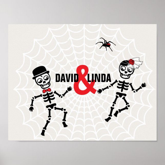 Guestbook Poster "Liebe Never Dies" (Vorne)