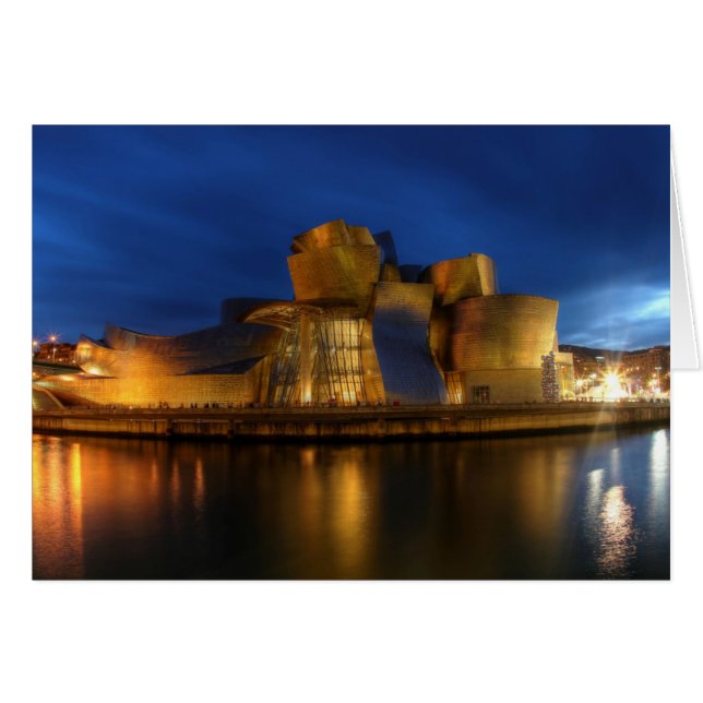 Guggenheim - Bilbao, Spanien (Vorderseite (Horizontal))