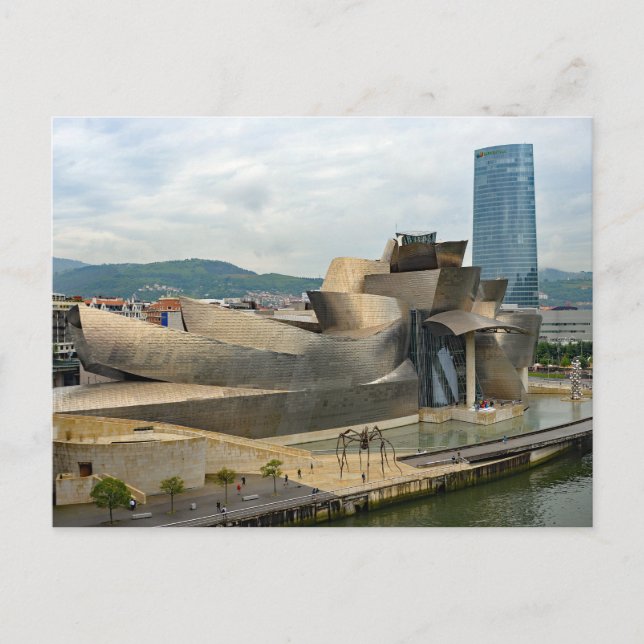 Guggenheim Museum Bilbao. Postkarte (Vorderseite)