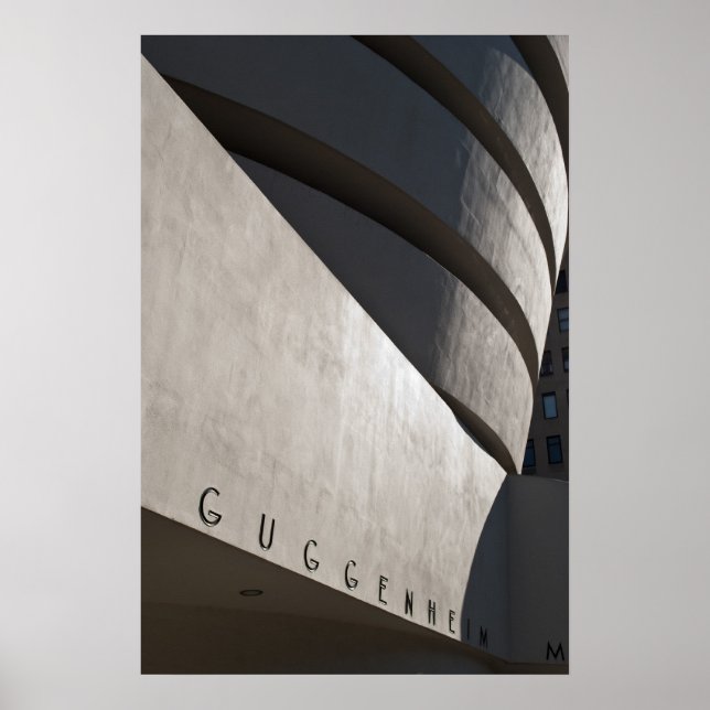 Guggenheim Museum Poster (Vorne)