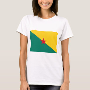 Guiana - Flagge Drapeau de la Guyane T-Shirt