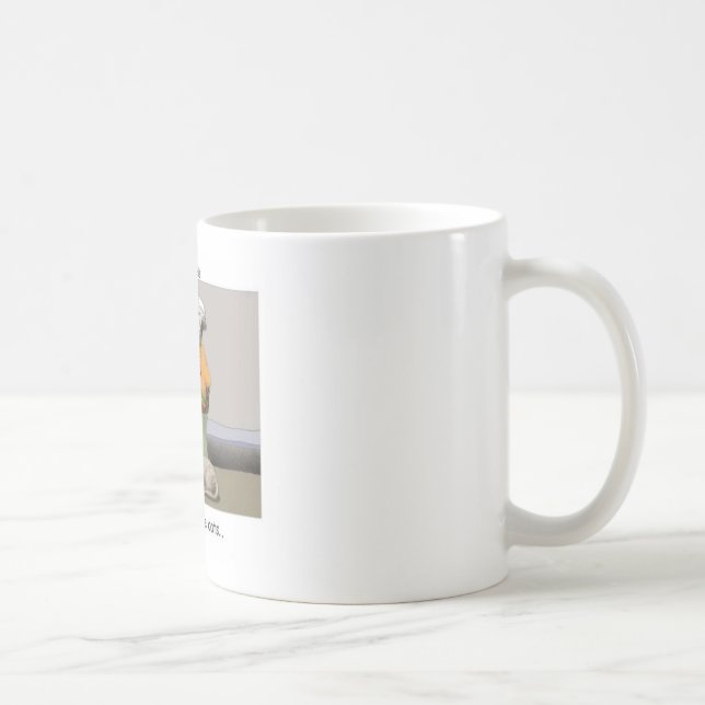 Guide Cats Funny Cat Geschenke & Sammlerstücke Kaffeetasse (Rechts)