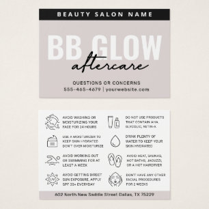 Guide de soins après BB Glow Soft Taupe Moderne