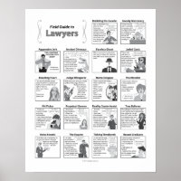 Guide de terrain pour les avocats Poster 16x20