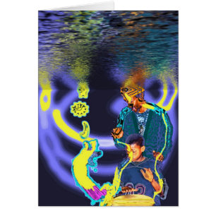 Guide d'esprit de tambour de l'eau