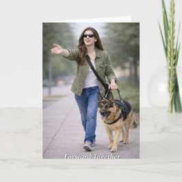 Guide Dog Team Graduation Congratulations GSD Team Karte