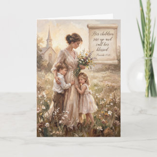 Guided by Her Light Mother's Day Card Karte