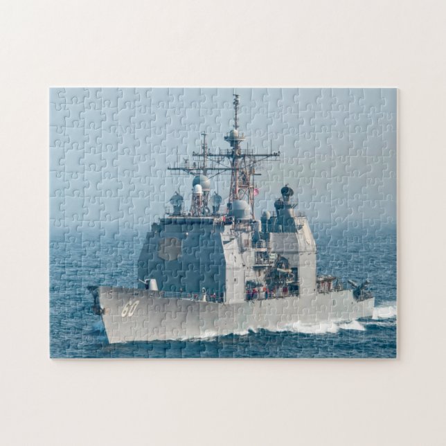 GUIDED-MISSILE CRUISER - CG-60 (11x14 INCH) (Horizontal)