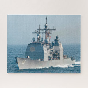 GUIDED-MISSILE CRUISER - CG-60 (16x20 INCH)