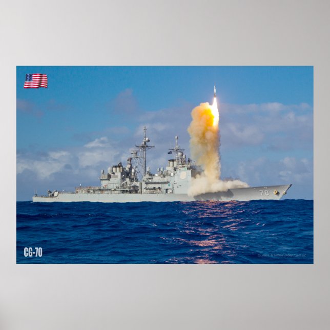 GUIDED-MISSILE CRUISER - CG-70 POSTER (Vorne)