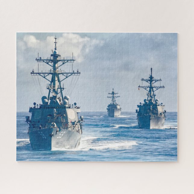 GUIDED-MISSILE DESTROYER - DDG-59 (16x20 INCH) (Horizontal)