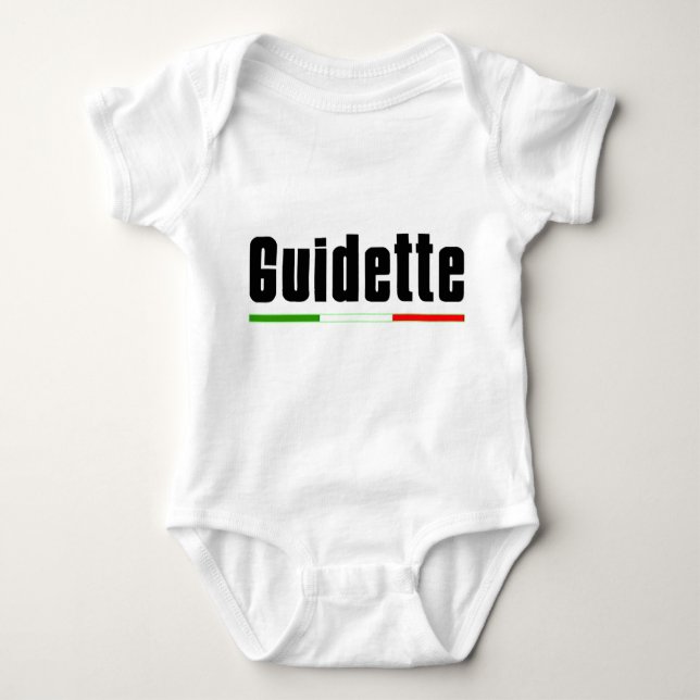 GUIDETTE BABY BABY STRAMPLER (Vorderseite)