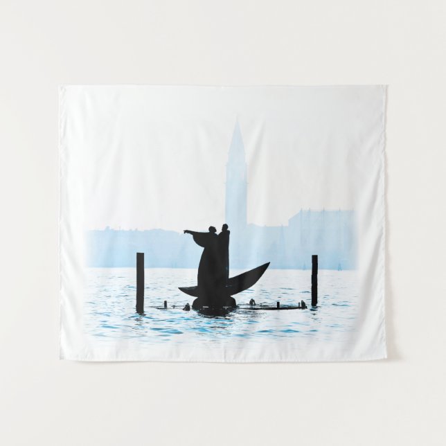 GUIDING HAND Medium (50" x 60") Tapestry Wandteppich (Vorderseite (Horizontal))