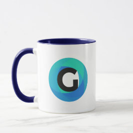 Guido-Medium-blaue Kaffee-Tasse Tasse