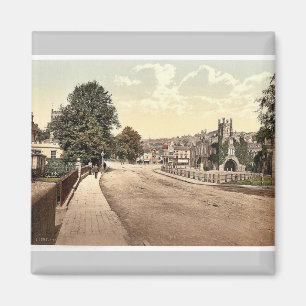 Guildhall-Quadrat, Tavistock, England-Klassiker Magnet
