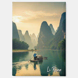 Guilin China Li River Travel Magnet