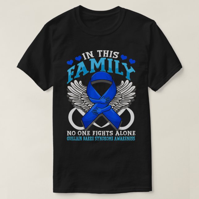 Guillain Barre Awareness Acute polyneurit T-Shirt (Design vorne)
