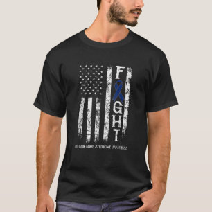 Guillain-Barré-Syndrom Kämpfer US-Flagge T-Shirt