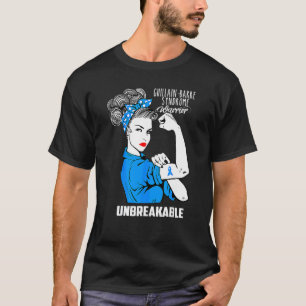 Guillain Barre Syndrom Krieger unzerbrechliche Awa T-Shirt