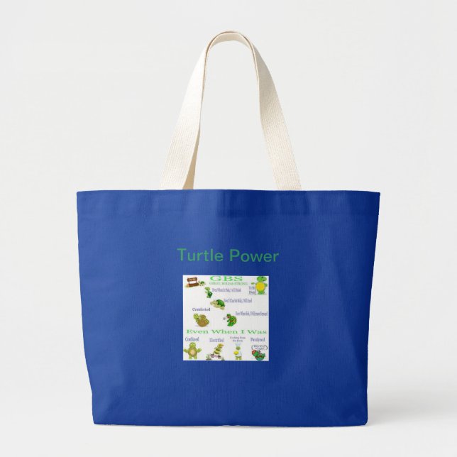 Guillain Barre-Syndrom-Taschen Jumbo Stoffbeutel (Vorne)