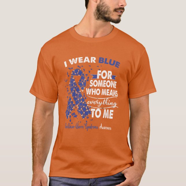 Guillain-Barre-Syndrom Unterstützung des Kriegers  T-Shirt (Vorderseite)