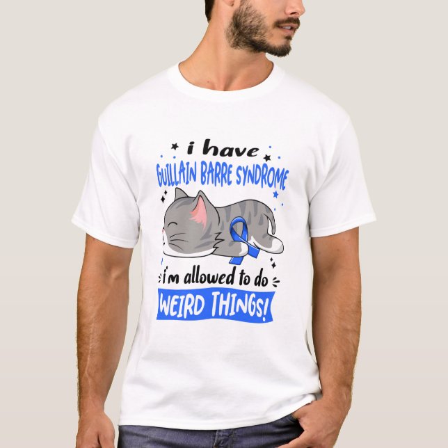 Guillain Barre Syndrome Awareness Month Ribbon T-Shirt (Vorderseite)