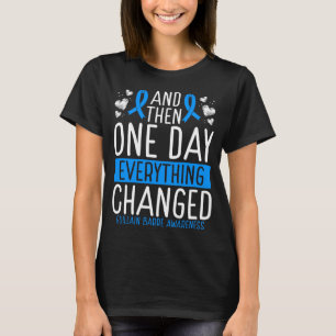 Guillain Barre Syndrome Awareness Ribbon Warrior T-Shirt