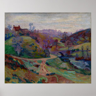 Guillaumin - Crozant Pont Charraud Poster