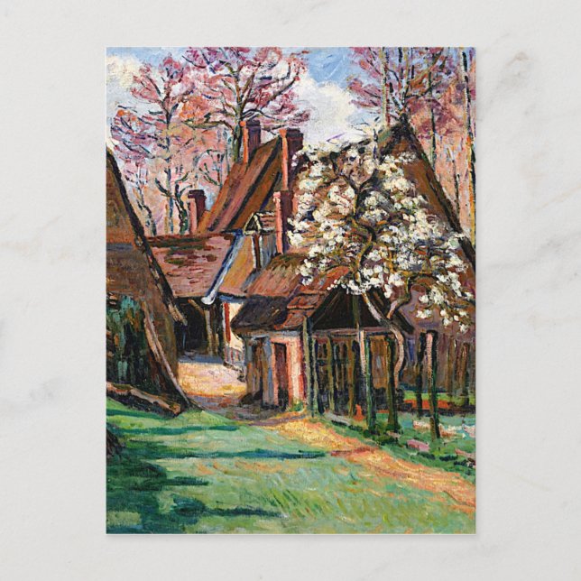Guillaumin - Kabinen in Jouy Postkarte (Vorderseite)