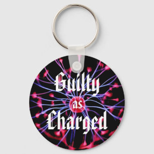 Guilty as Charged Plasma Ball Schlüsselanhänger