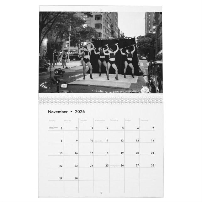 Guilty Pleasures Cabaret 2023 Kalender (Nov 2026)