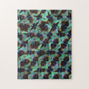 Guinea Abstrakte Kunst, Jigsaw Puzzle