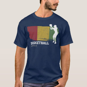 Guinea Basketball Team Ball Womens Basketball T-Shirt