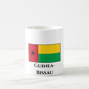 Guinea-Bissau-Flagge Kaffeetasse