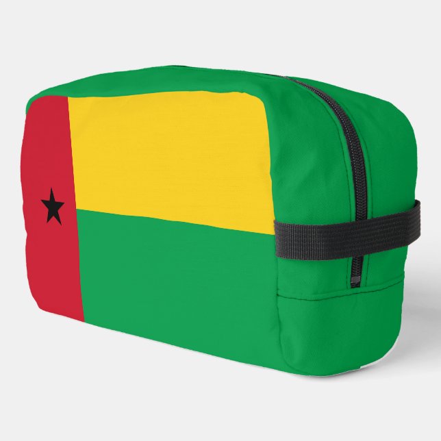 Guinea-Bissau-Flagge Waschbeutel (Linke Seite)